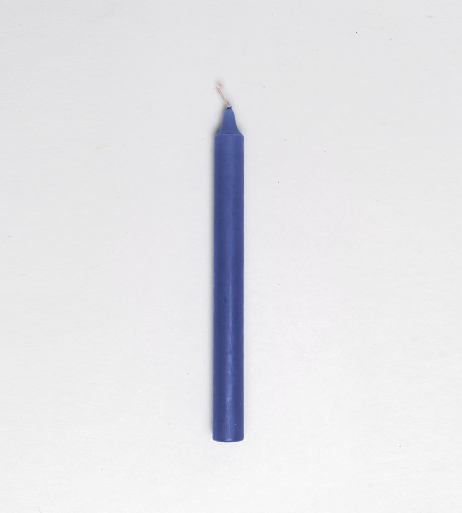 Household Taper Candle 240mm x 22mm | Royal Blue