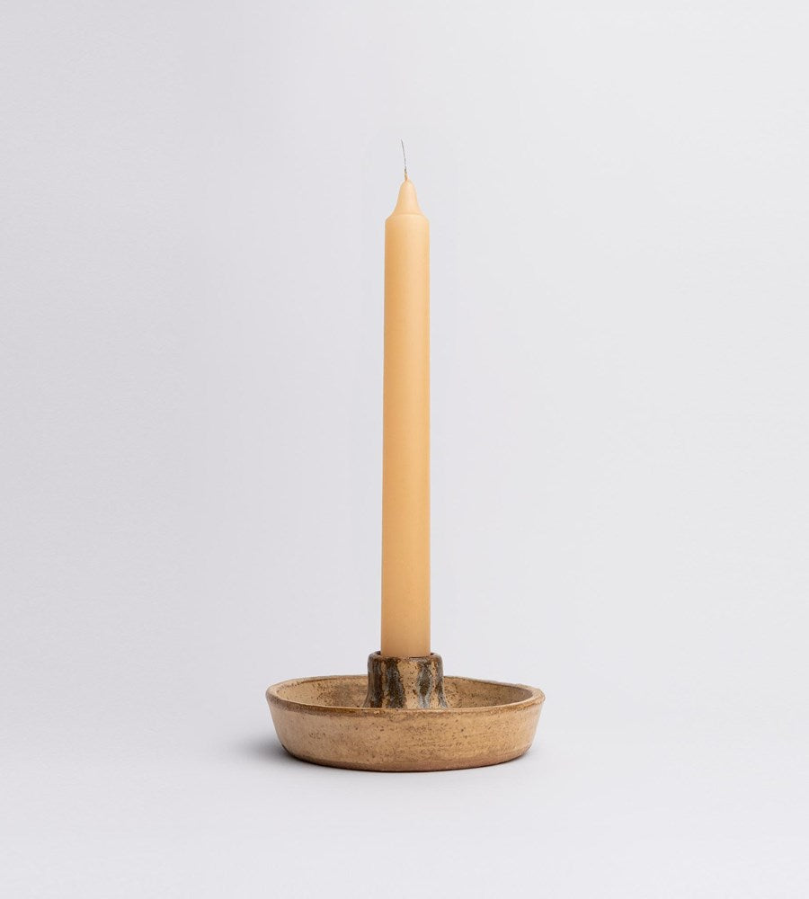 Household Taper Candle 240mm x 22mm | Almond