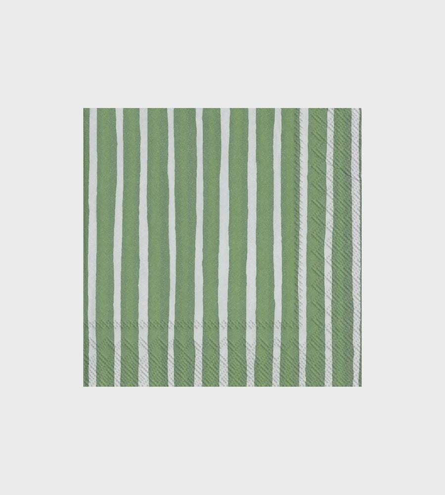 IHR Luncheon | Paper Napkins | Marimekko Piccolo Green Grey