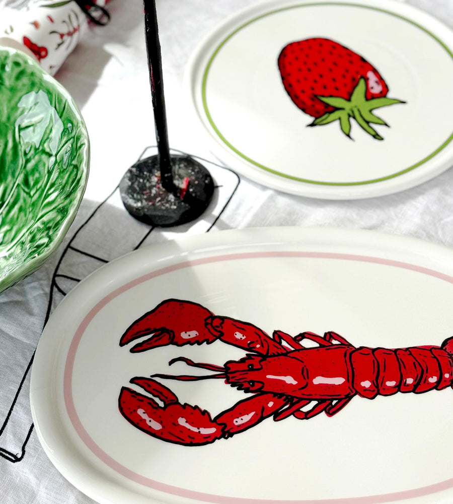 Christmas Plate | Strawberry