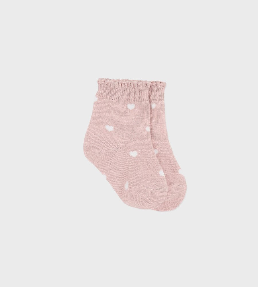 Jamie Kay | Mirabel Sock | Petite Heart Rose Smoke