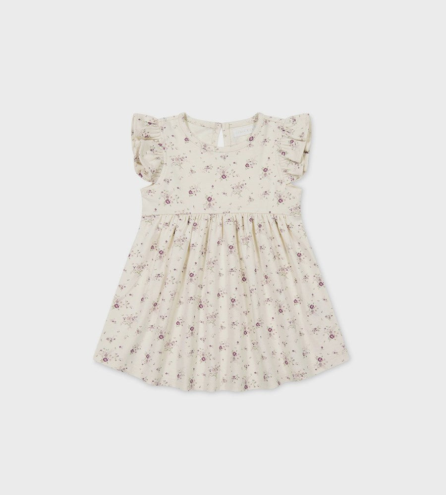 Jamie Kay | Organic Cotton Ada Dress | Sweet William Floral Natural