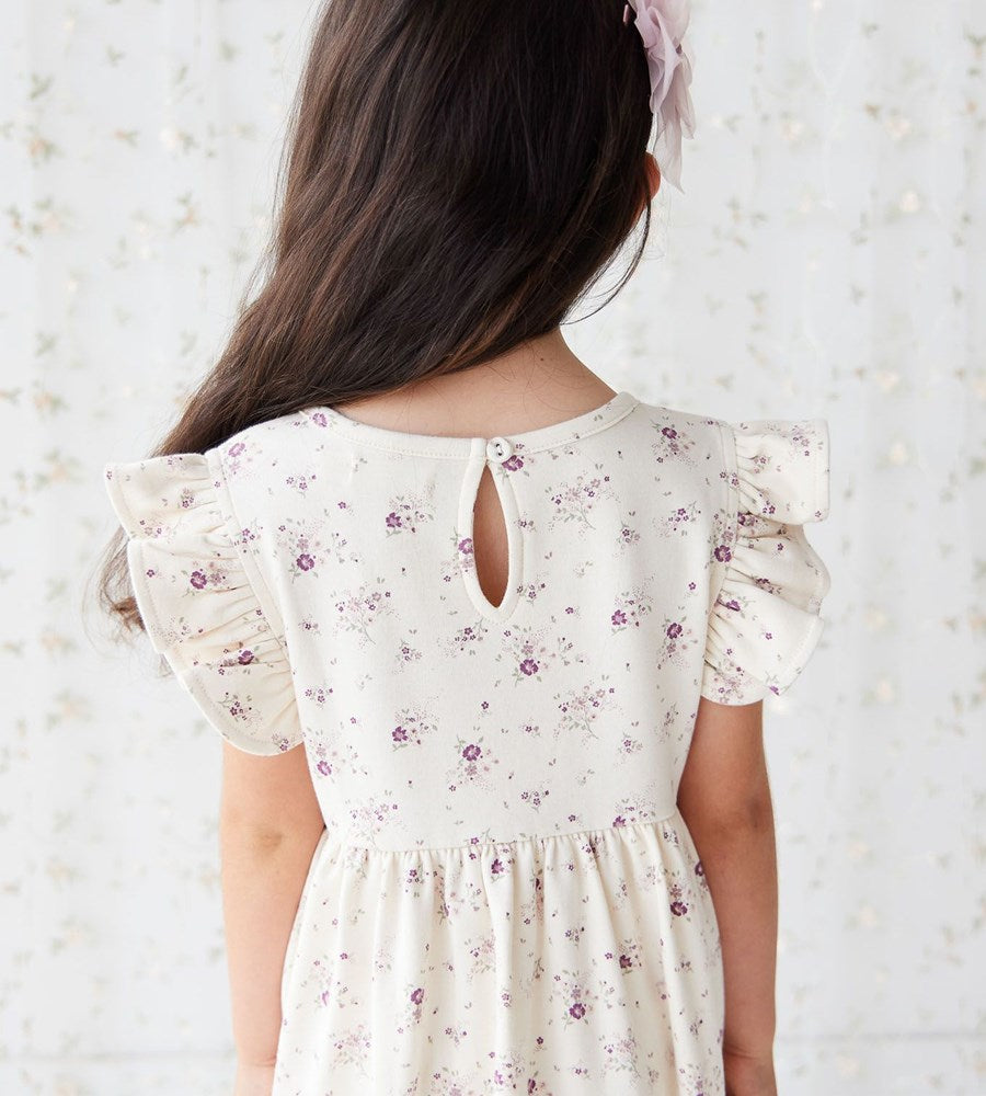 Jamie Kay | Organic Cotton Ada Dress | Sweet William Floral Natural