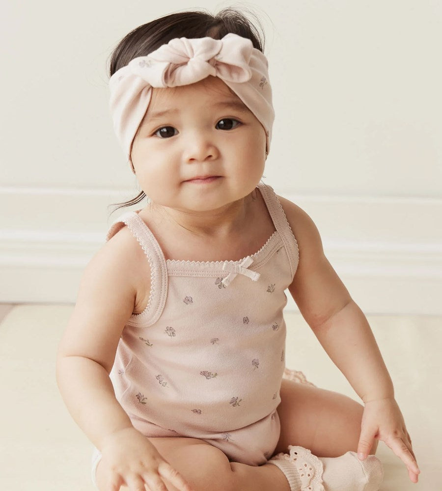 Jamie Kay | Organic Cotton Bridget Singlet Bodysuit | Meredith Violet