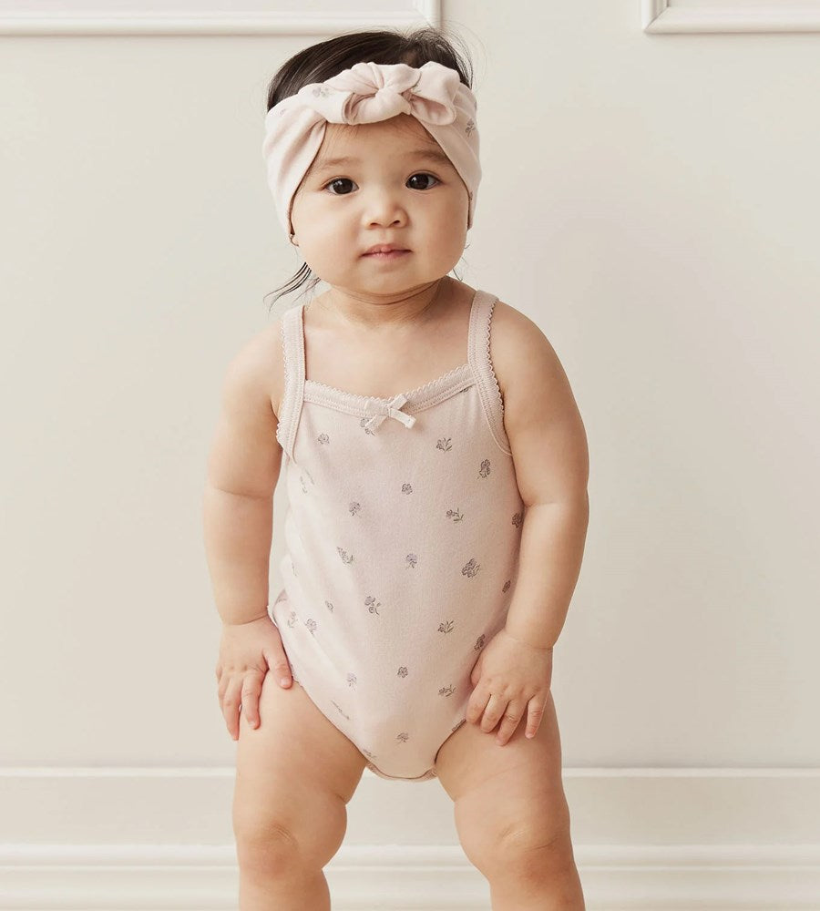 Jamie Kay | Organic Cotton Bridget Singlet Bodysuit | Meredith Violet