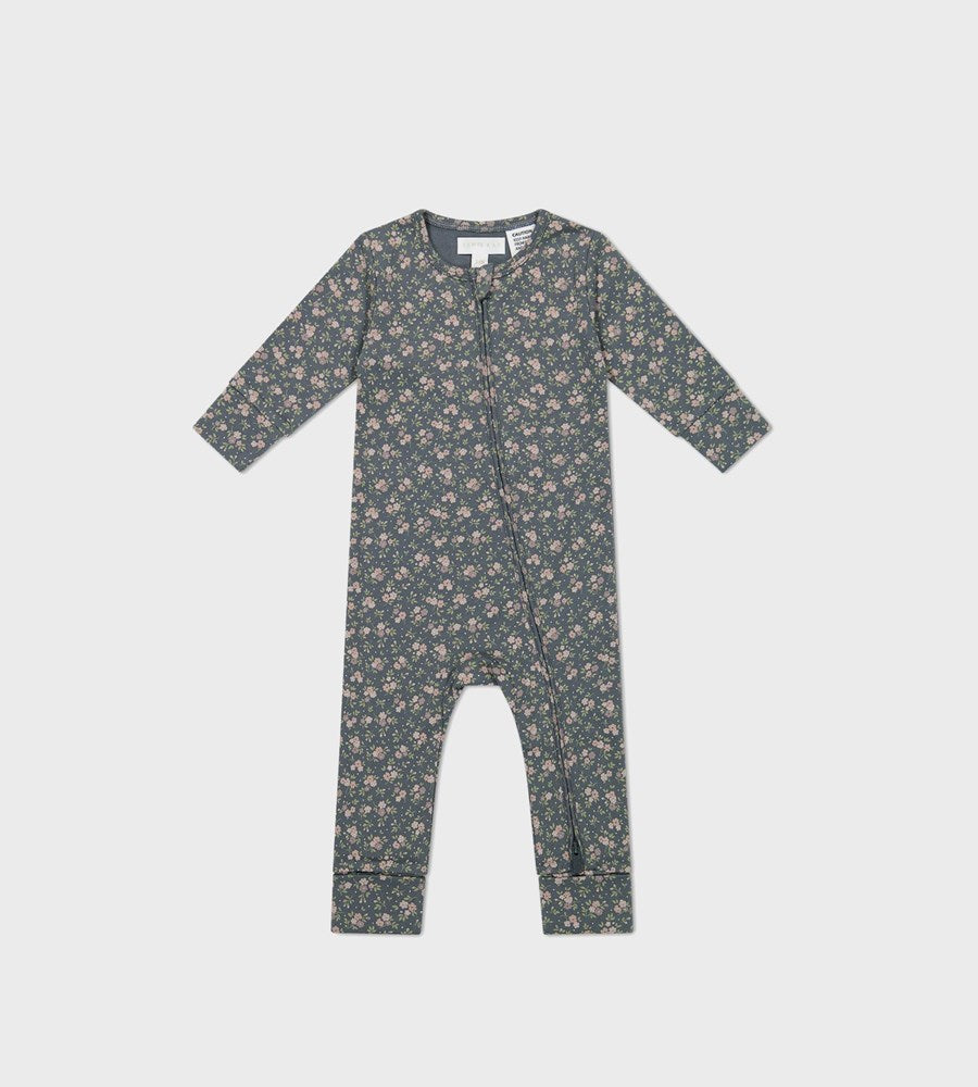 Jamie Kay | Organic Cotton Frankie Onepiece | Rosalie Floral Lava