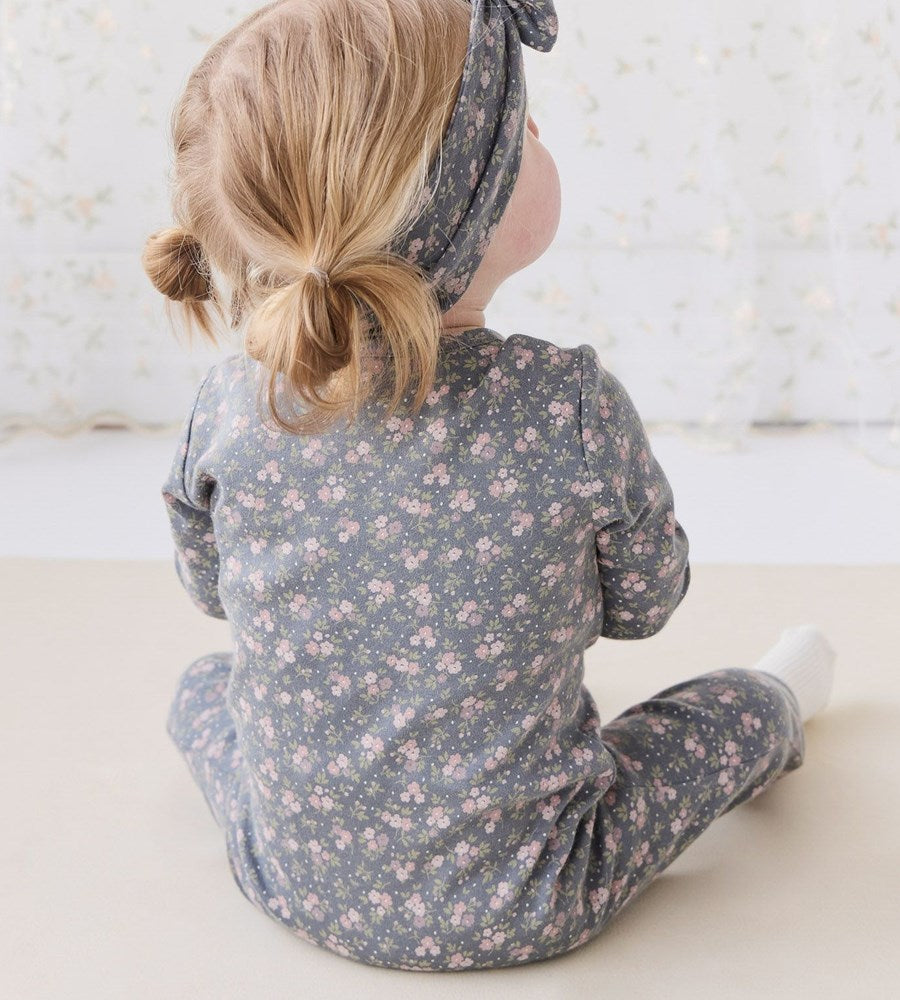 Jamie Kay | Organic Cotton Frankie Onepiece | Rosalie Floral Lava