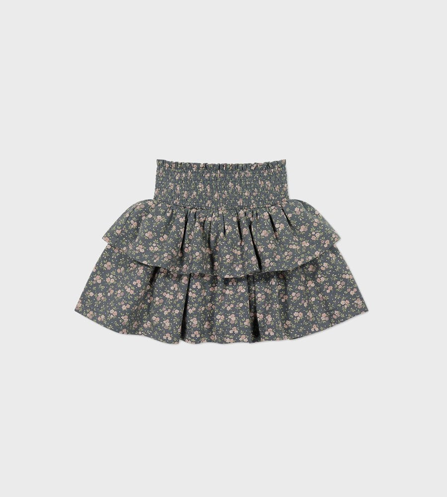 Jamie Kay | Organic Cotton Ruby Skirt | Rosalie Floral Lava