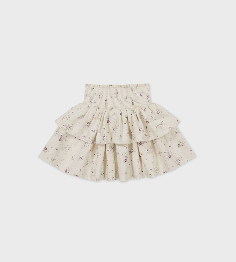 Jamie Kay | Organic Cotton Ruby Skirt | Sweet William Floral Natural