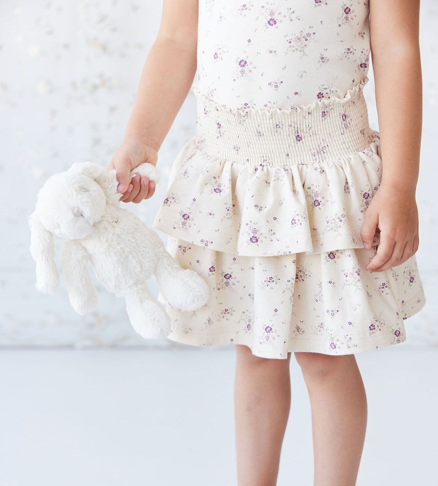 Jamie Kay | Organic Cotton Ruby Skirt | Sweet William Floral Natural