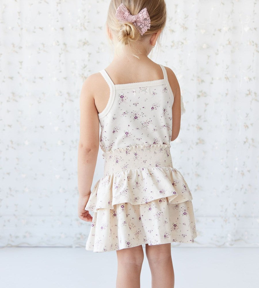 Jamie Kay | Organic Cotton Ruby Skirt | Sweet William Floral Natural