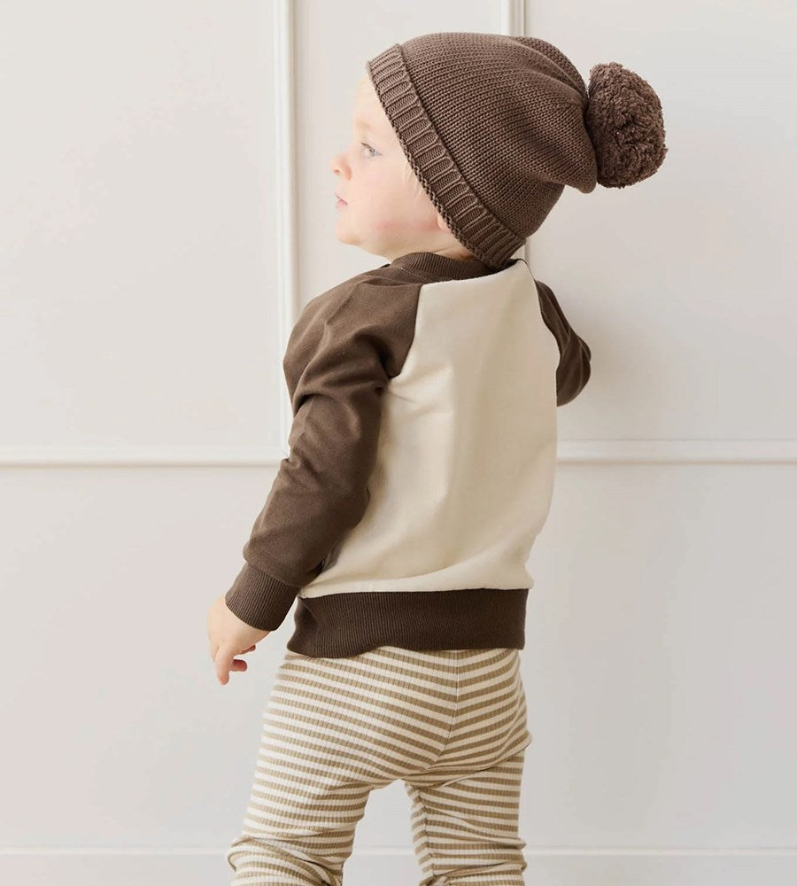 Jamie Kay | Organic Cotton Tao Sweatshirt | Cloud Bobbie Bear