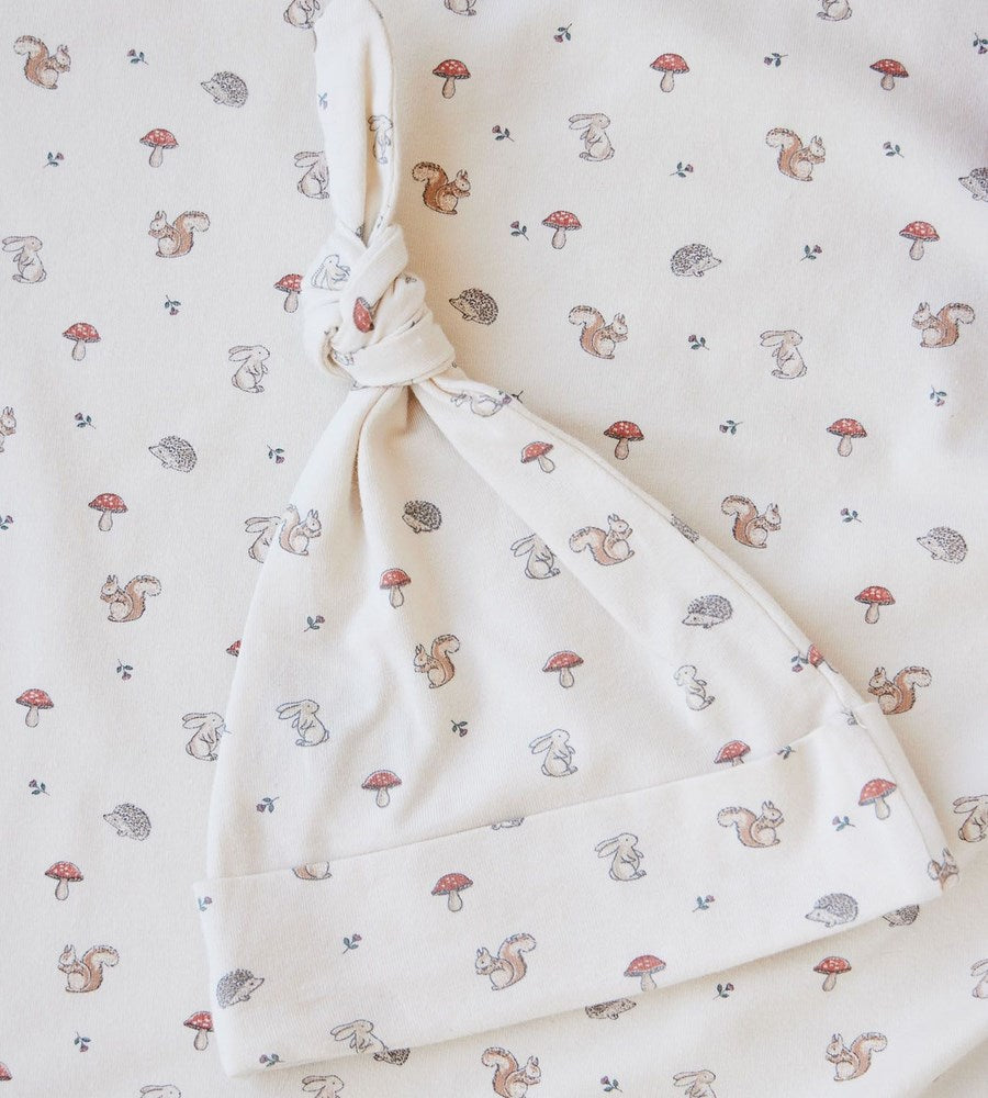 Jamie Kay | Organic Cotton Wrap Blanket | Woodland Friends