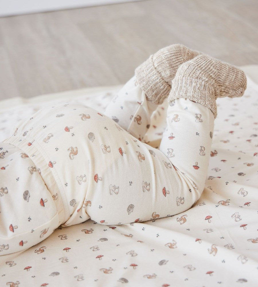 Jamie Kay | Organic Cotton Wrap Blanket | Woodland Friends