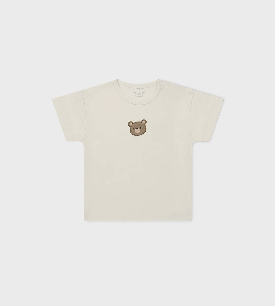 Jamie Kay | Pima Cotton Hunter Tee | Cloud Bear