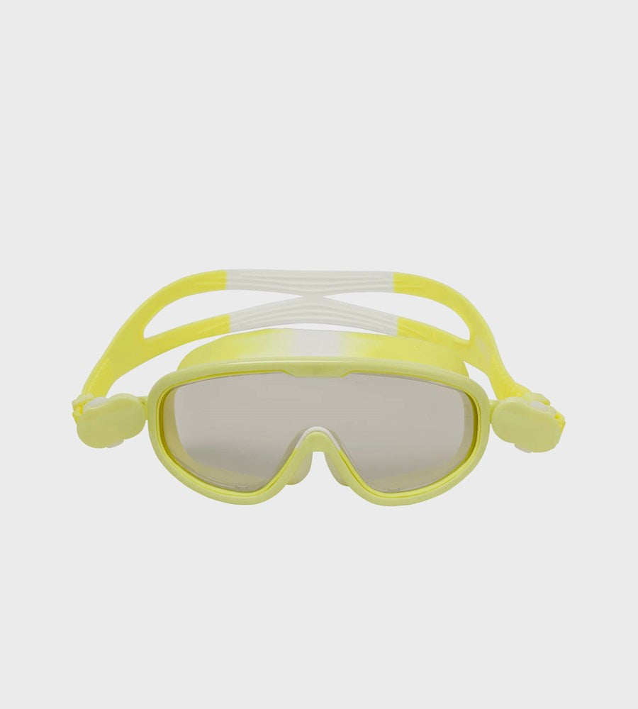 SunnyLife | Kids Swim Mask Salty the Shark | Neon Yellow