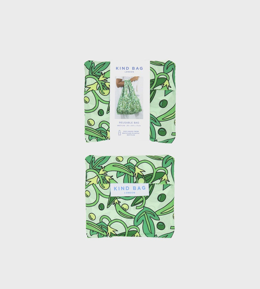 Kind Bag | Reusable Bag | Medium | Peas