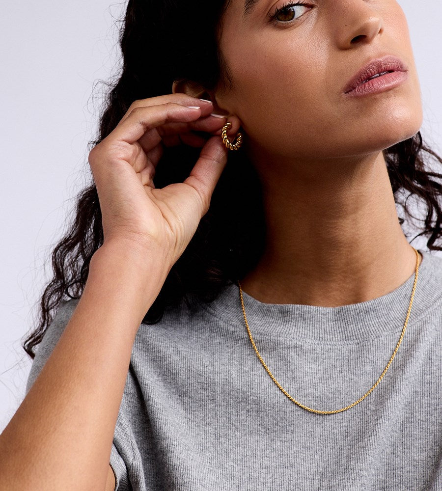 La Dailie | Everyday Twist Chain | Gold