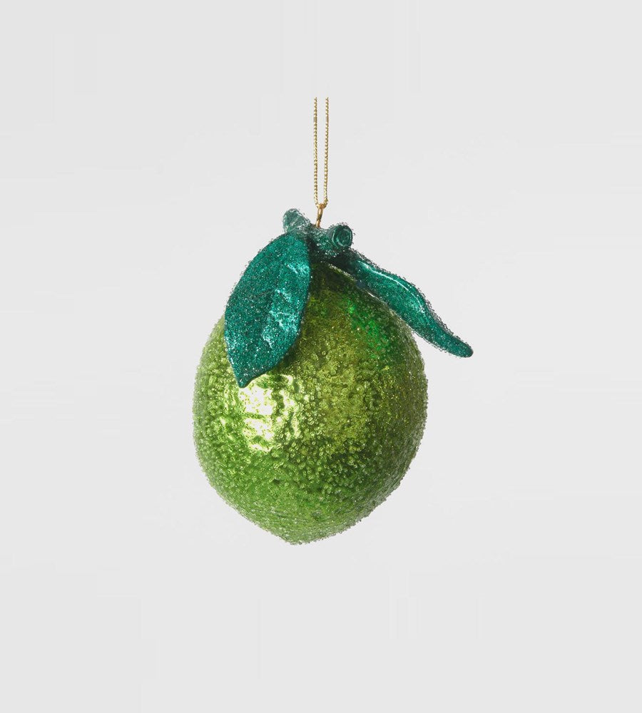 La Dolce Vita Glitter Lime Decoration