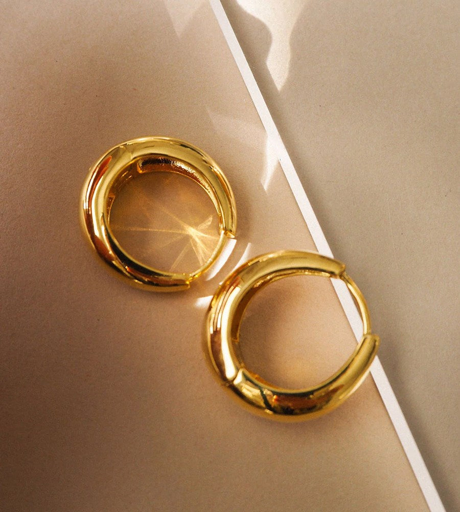 Luv AJ Marbella Hoops | Gold