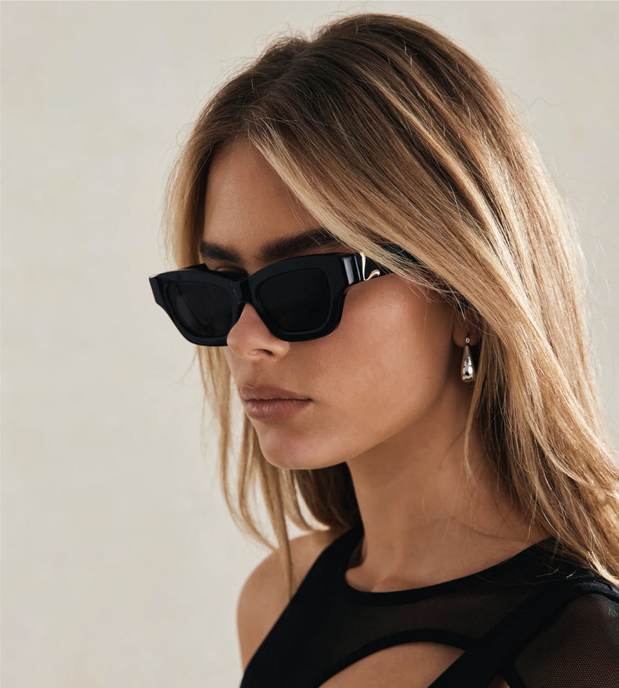 Luv Lou Sunglasses | The Carmel | Black