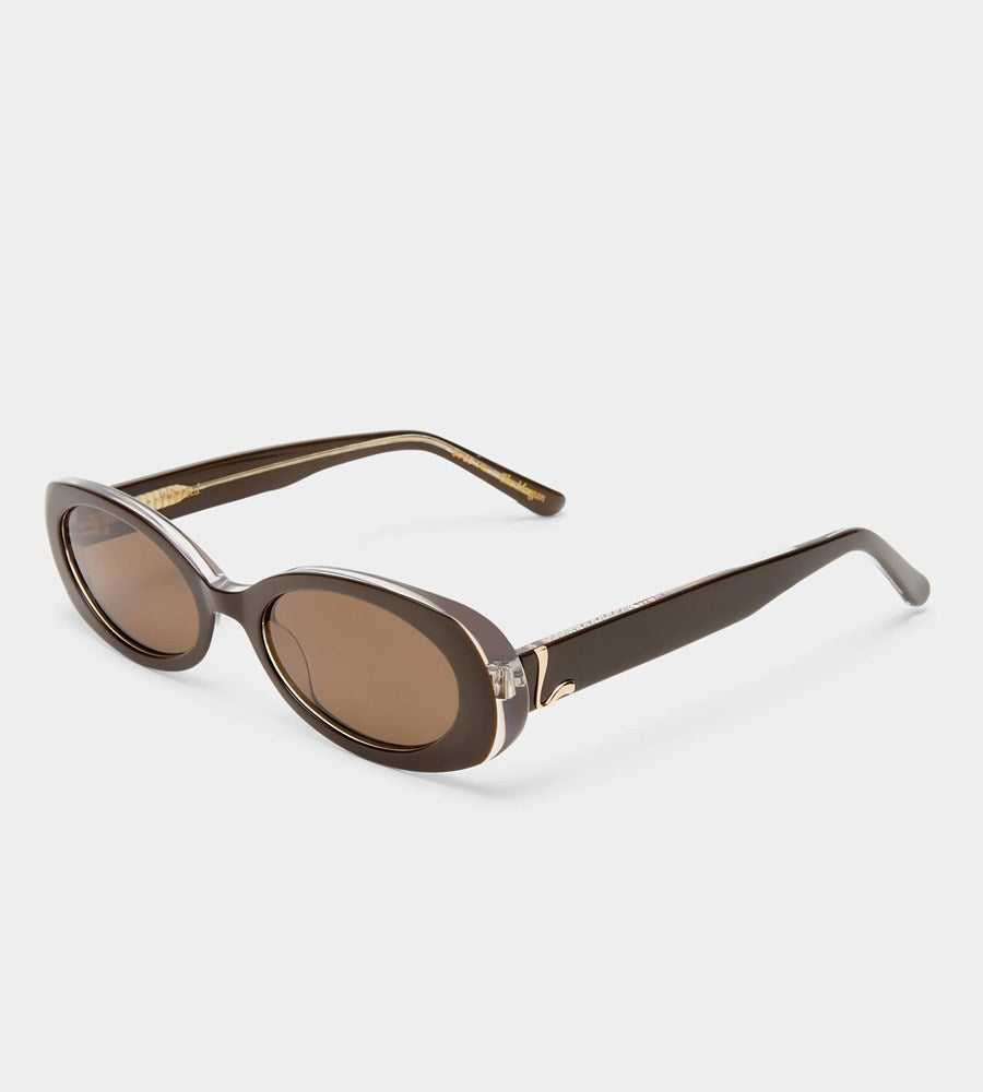 Luv Lou Sunglasses | The Morgan | Dark Chocolate