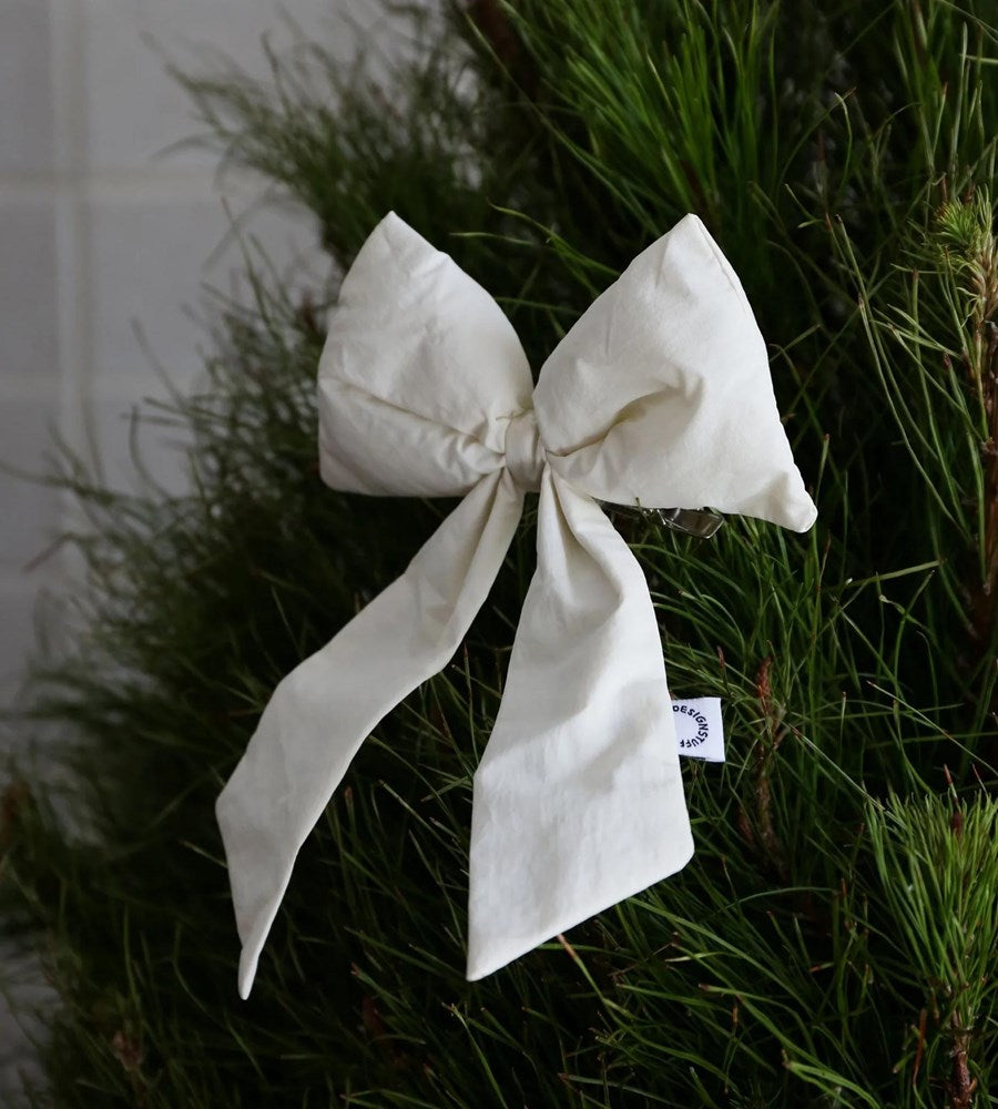 Luva Christmas Tree Bow  | Cream | 24cm