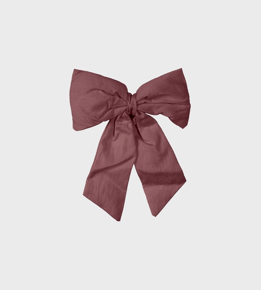 Luva Christmas Tree Bow  | Burgundy | 24cm