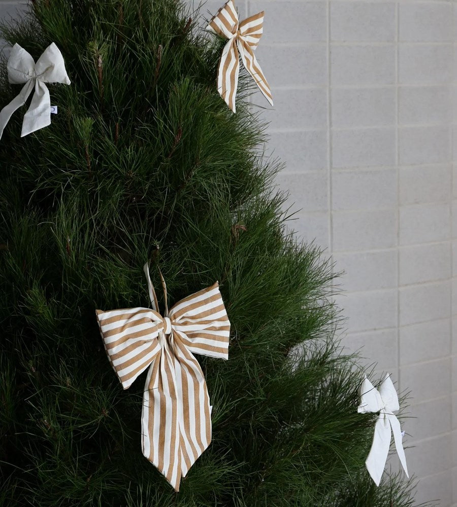 Luva Door Bow  | Cream/Fern | 32cm