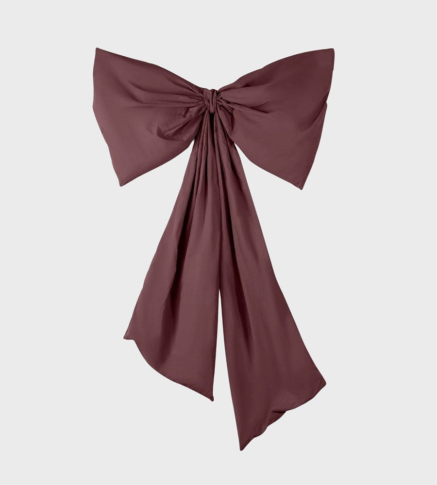 Luva Giant Door Bow | Burgundy | 95cm