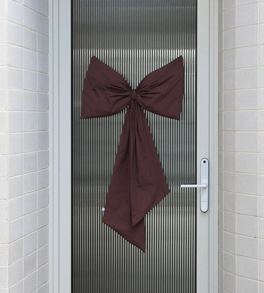 Luva Giant Door Bow | Burgundy | 95cm