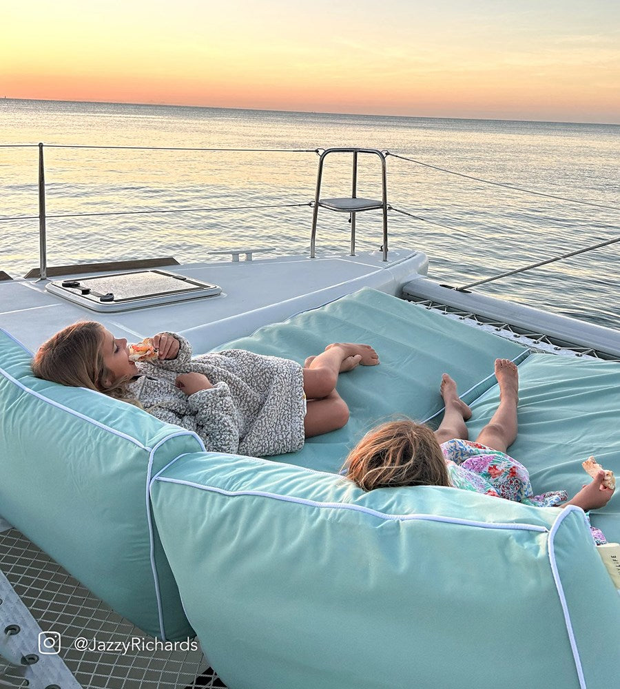 SunnyLife | Luxe Lie-On Lounger Float | The Vacay Sage