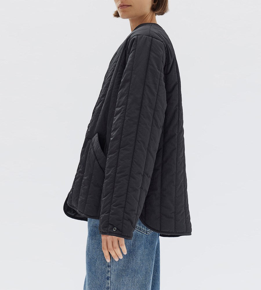 Assembly Label Marlowe Quilted Jacket Black