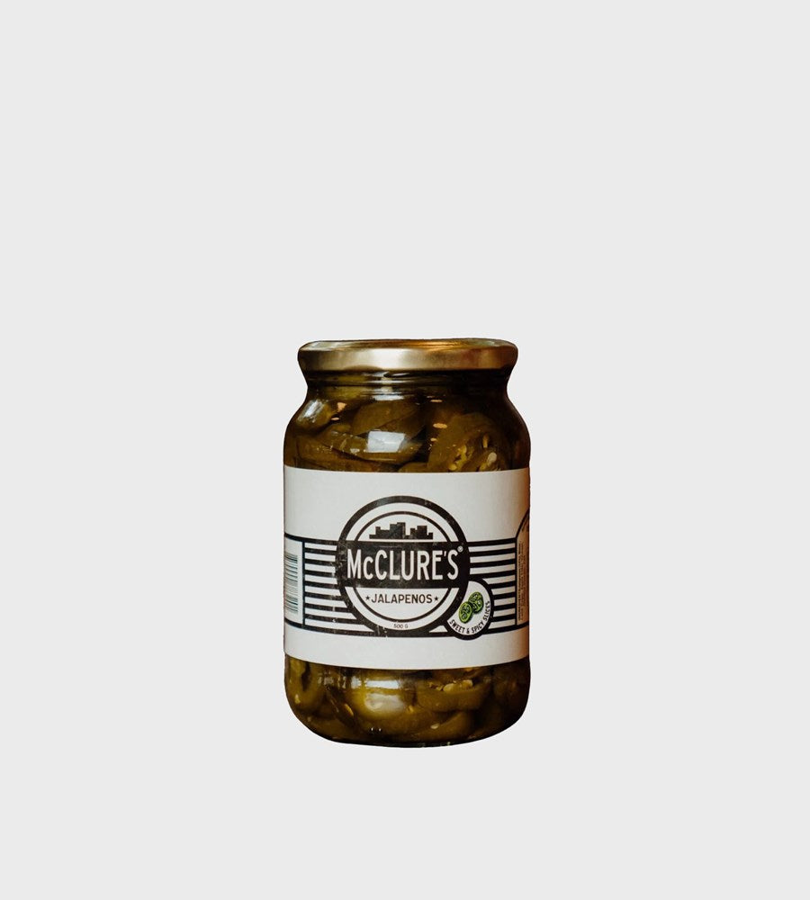 McClure's Sweet and Spicy Sliced Jalapenos 500g