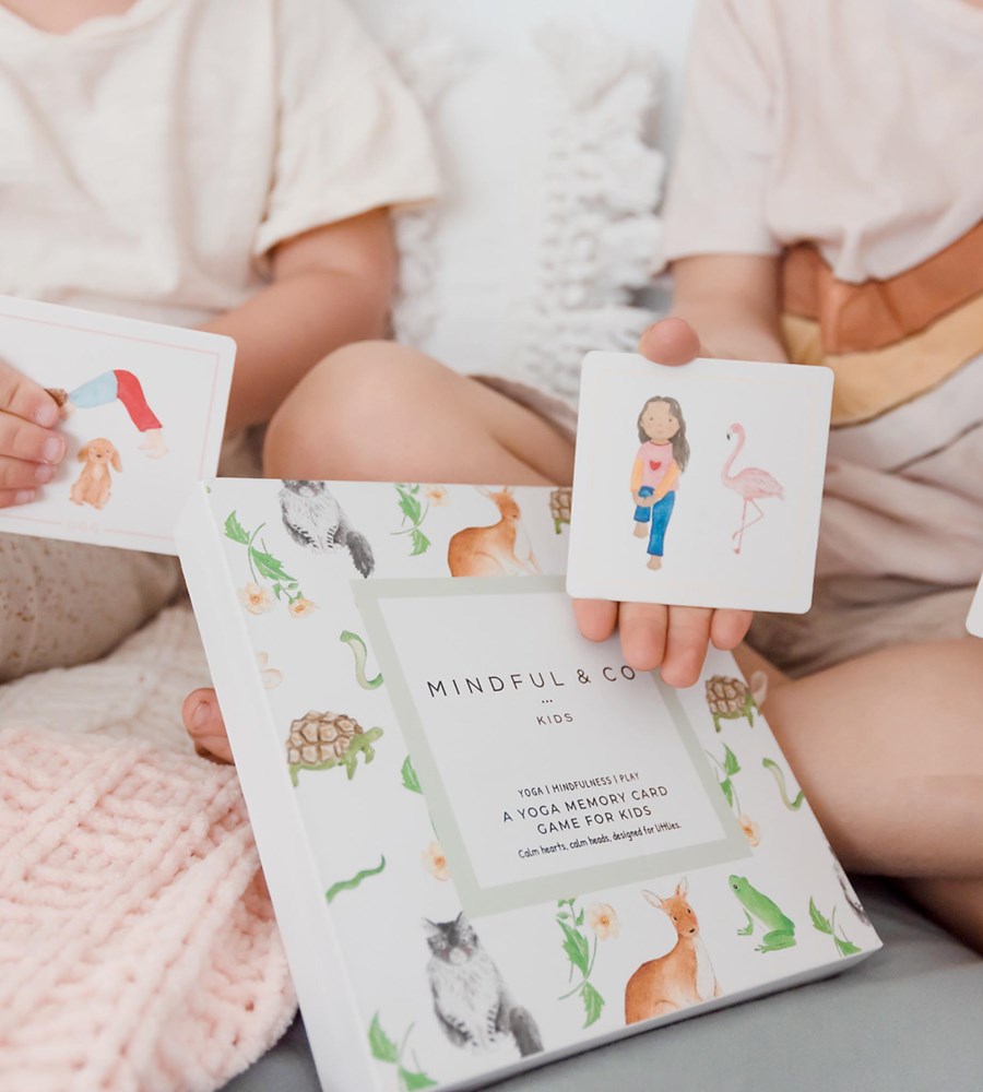 Mindful & Co | Yoga Memory Card Game For Kids