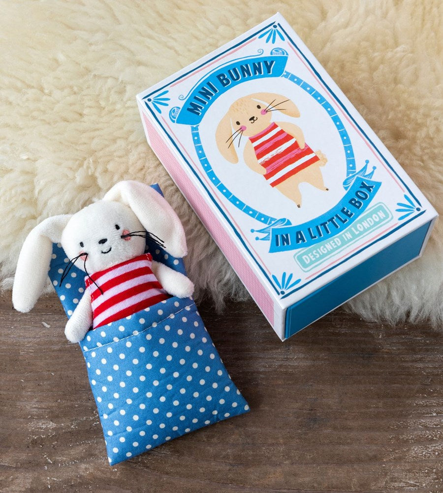 Mini Bunny In A Little Box | Soft Toy