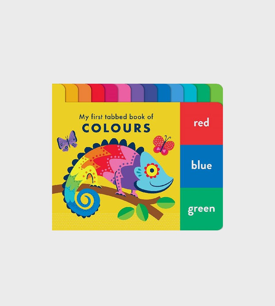 My First Tabbed Book of Colours