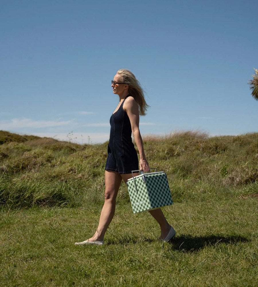 Napoleon Goods | Mini Chilly Bin | Avocado Gingham