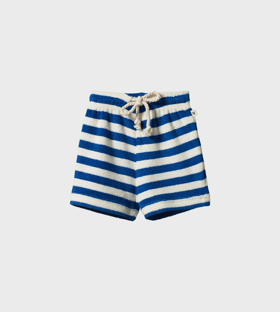 Nature Baby I Aubrey Shorts I Mariner Stripe