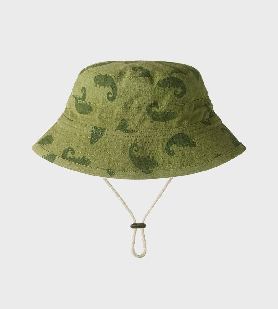 Nature Baby I Bucket Sunhat I Chameleon Print