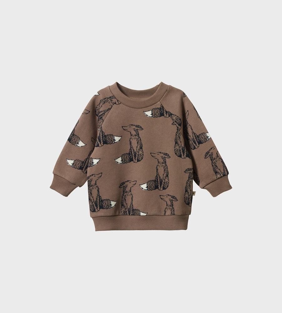 Nature Baby | Emerson Sweater | Foxy Cub Print