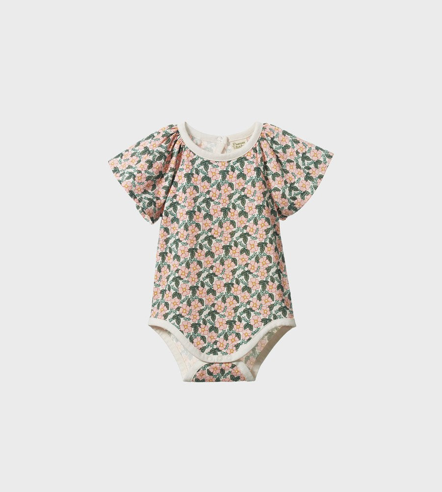 Nature Baby | Faye Bodysuit | Garland Print