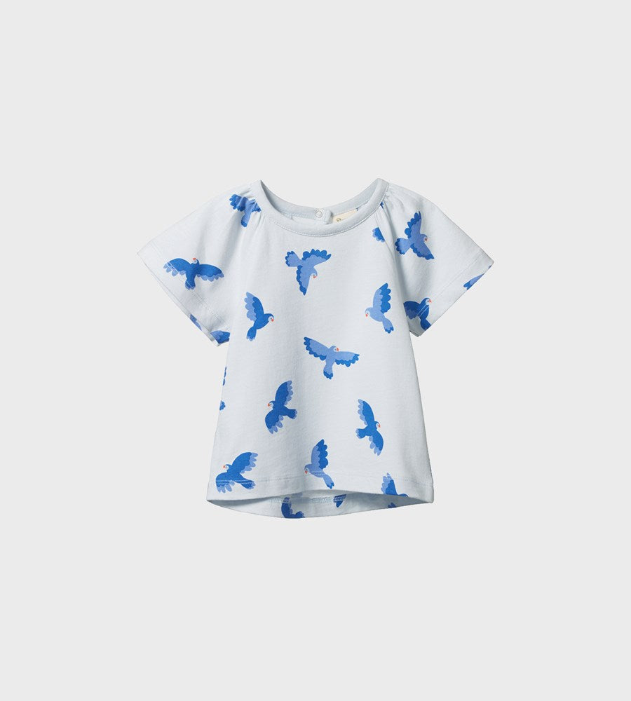 Nature Baby I Faye Tee I Songbird Print