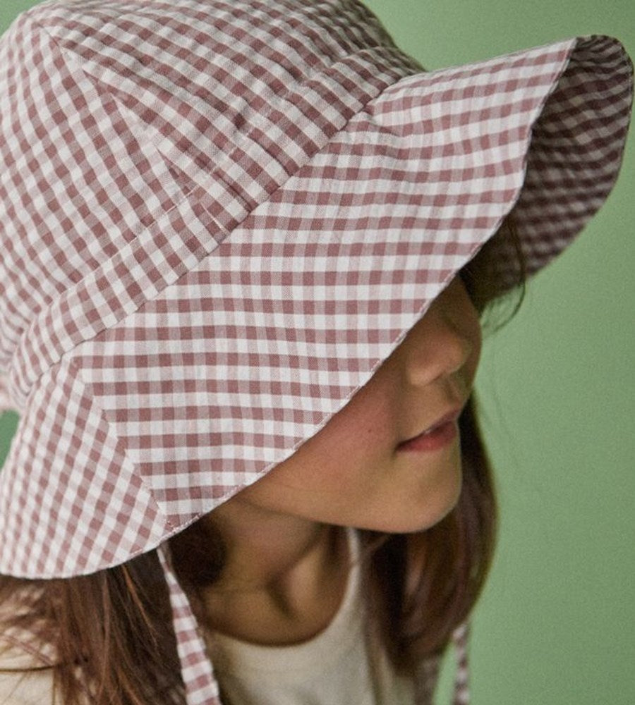 Nature Baby I Gingham Sunhat I Twilight Check