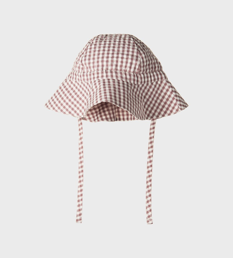 Nature Baby I Gingham Sunhat I Twilight Check