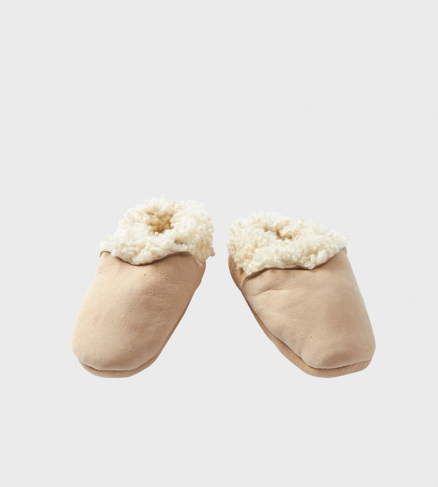 Nature Baby | Lambskin Booties | Cream