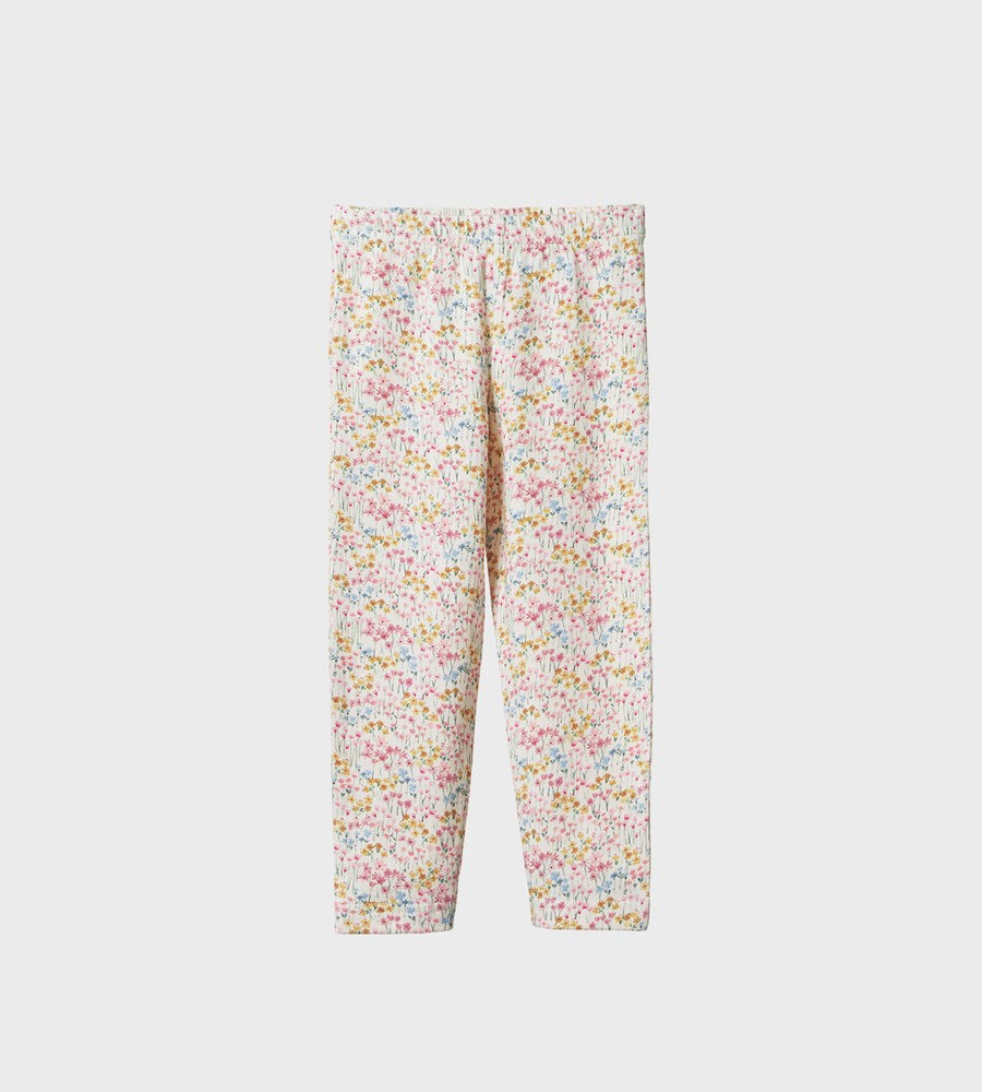 Nature Baby Leggings Wildflower Mountain Print