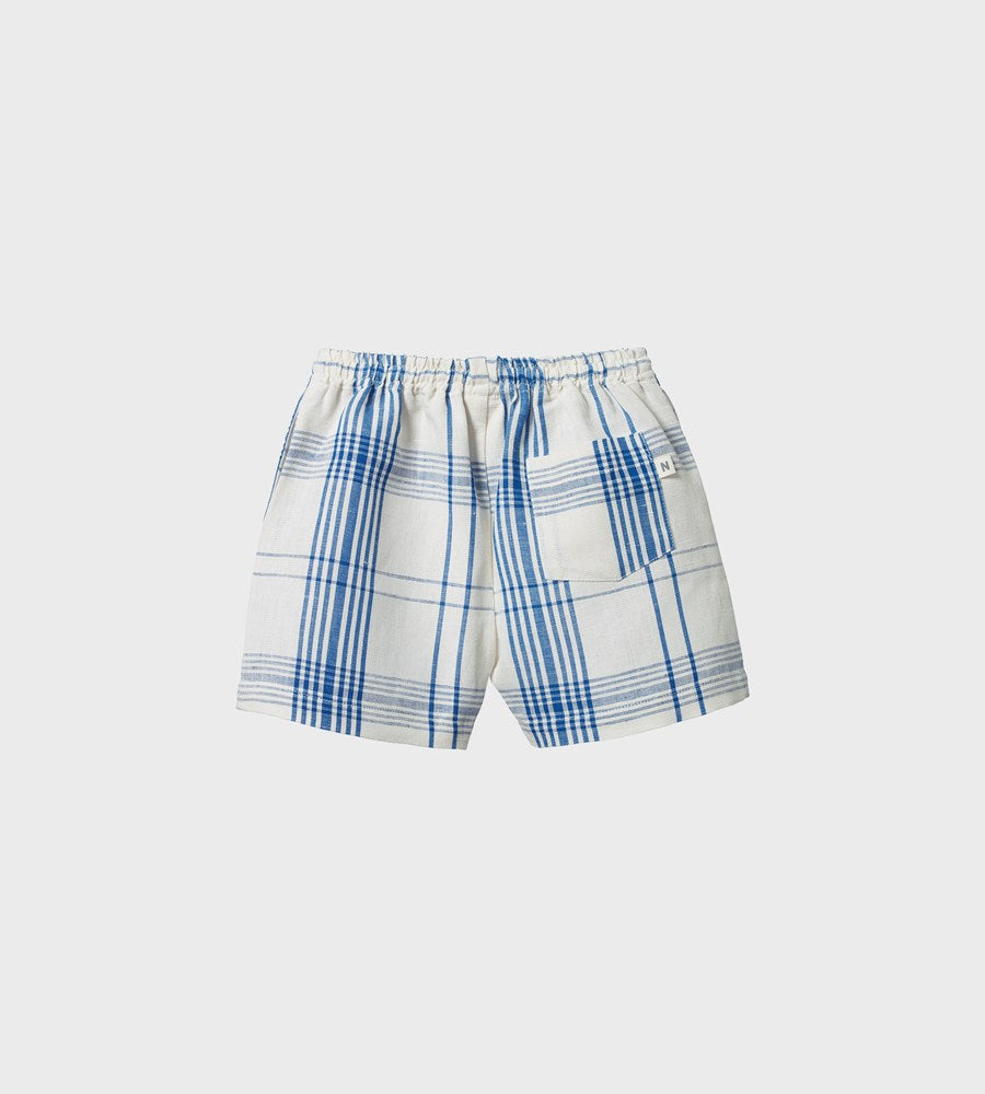 Nature Baby I Linen Rafferty Shorts I Clyde Check