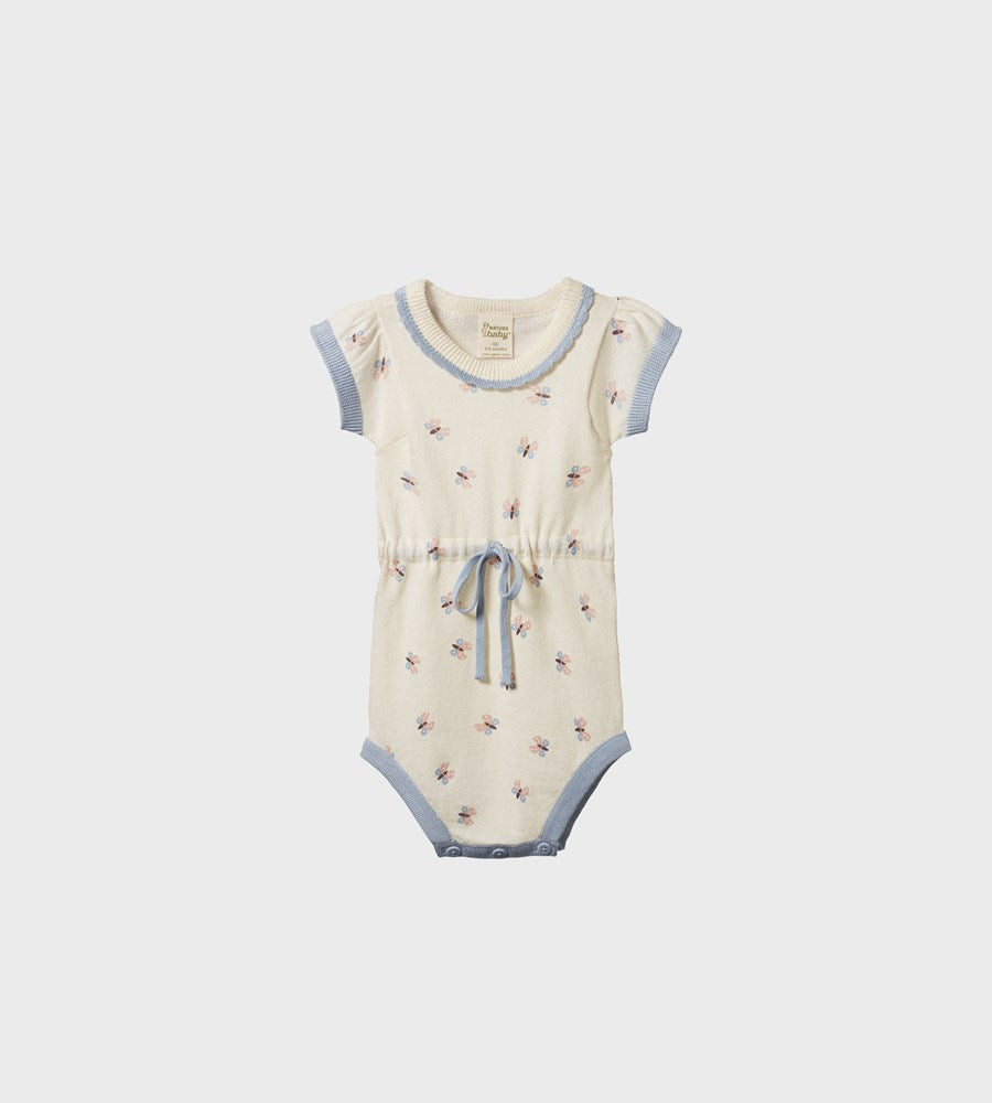 Nature Baby I Lottie Suit I Butterfly Garden Print