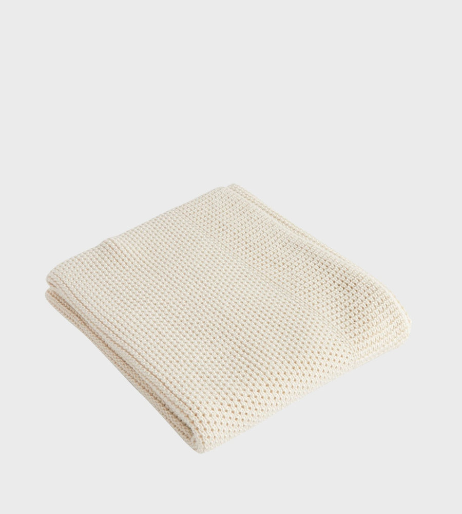 Nature Baby | Merino Knit Blanket | Natural